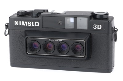 Lot 327 - A Nimslo Lenticular 3D Camera