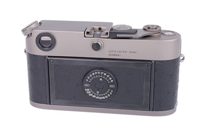 Lot 47 - A Leica M6 Titanium Rangefinder Camera