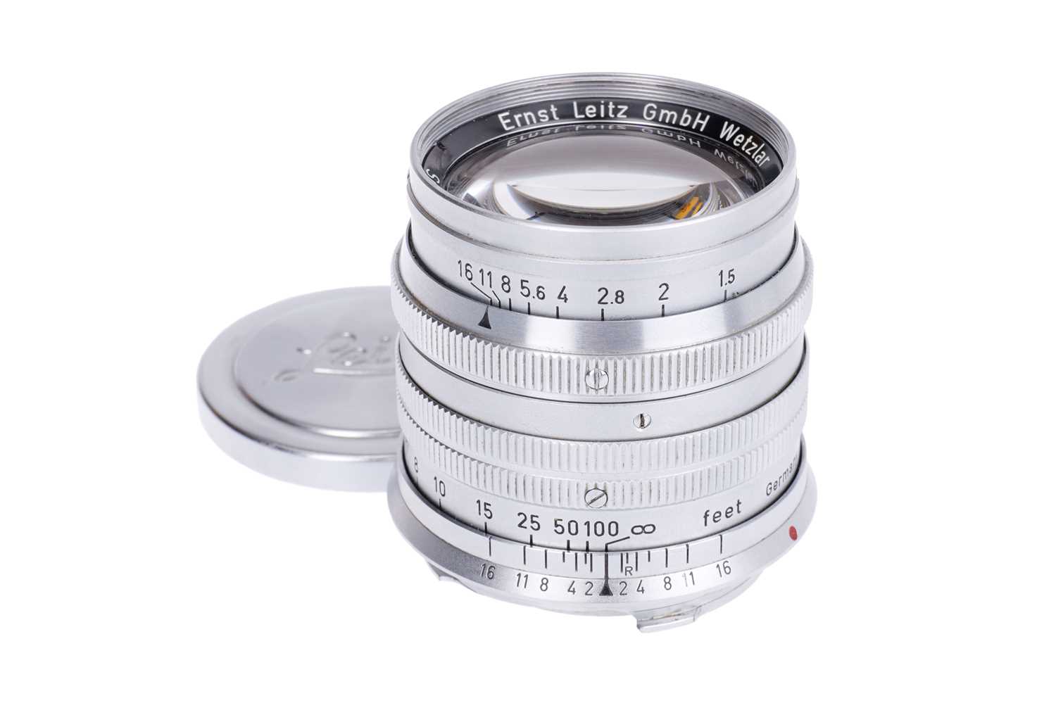Lot 71 - A Leitz Summarit f/1.5 50mm Lens