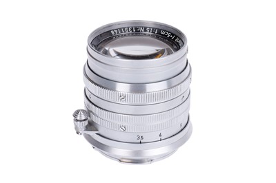 Lot 71 - A Leitz Summarit f/1.5 50mm Lens