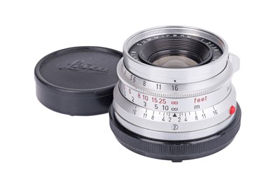 Lot 63 - A Leitz Summicron f/2 35mm Lens