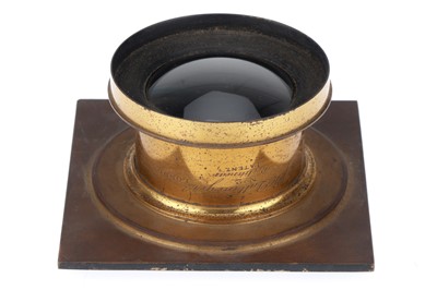 Lot 381 - A Dallmeyer Brass No.2 Lens