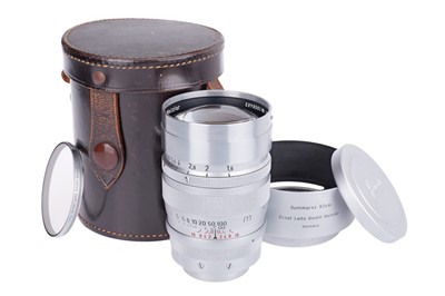 Lot 29 - A Leitz Summarex f/1.5 85mm Lens