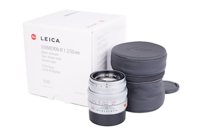 Lot 72 - A Leitz Summicron-M f/2 50mm Lens