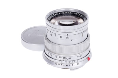 Lot 73 - A Leitz Summicron f/2 50mm Lens