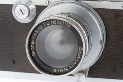 Lot 2 - A Leica III 35mm Rangefinder Camera