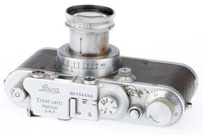 Lot 2 - A Leica III 35mm Rangefinder Camera