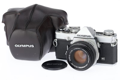 Lot 213 - An Olympus OM-1 SLR Camera
