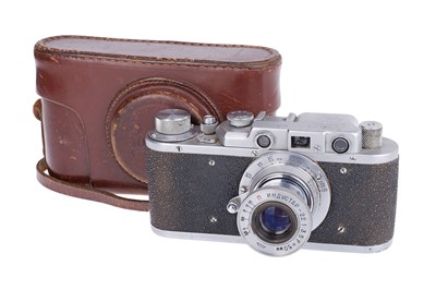 Lot 118 - A KMZ FED Zorki Rangefinder Camera