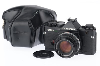Lot 216 - An Olympus OM-2S SLR Camera