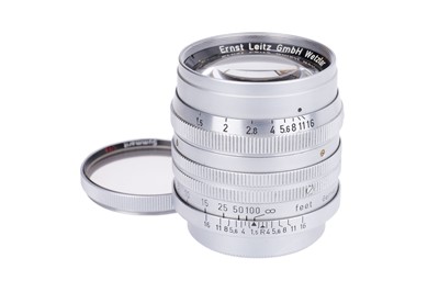 Lot 25 - A Leitz Summarit f/1.5 50mm Lens