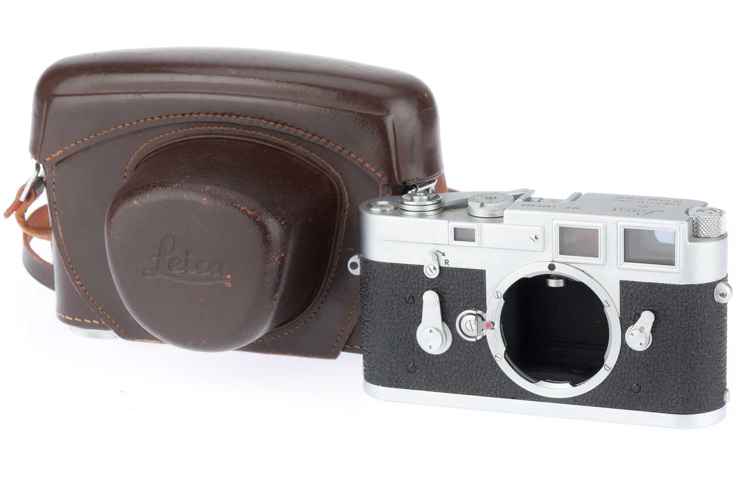 Lot 21 - A Leica M3 Rangefinder Camera Body