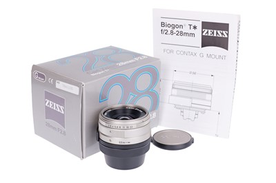 Lot 178 - A Carl Zeiss Biogon T* f/2.8 28mm Lens