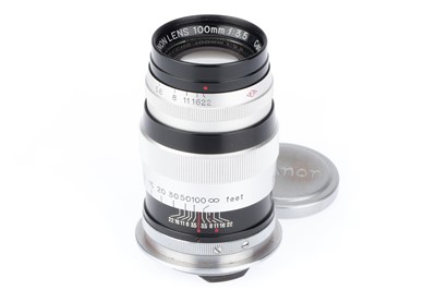 Lot 367 - A Canon f/3.5 100mm Lens