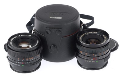 Lot 369 - A Pair of Konica Hexanon Lenses