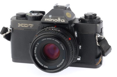 Lot 106 - A Minolta XD7 35mm SLR Camera