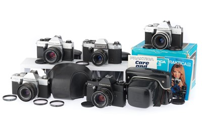 Lot 289 - A Selection of Praktica Cameras