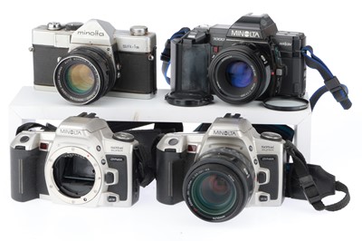 Lot 108 - A Selection of Minolta Cameras