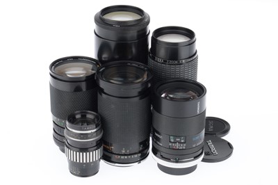 Lot 365 - A Selection of Camera Lenses