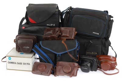 Lot 415 - A Selection of Camera Cases and Carry Bags