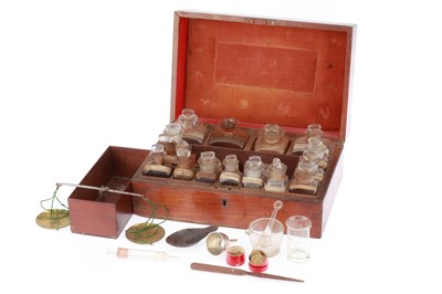 Lot 542 - 19th Century Apothecary Chest