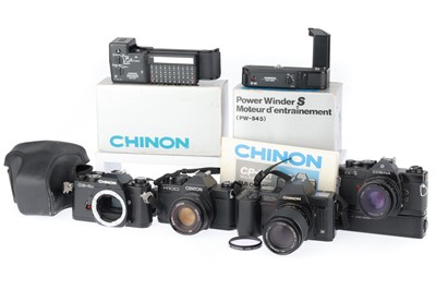 Lot 171 - A Group of K-Mount Cameras and Accessories