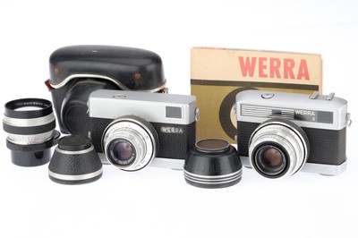 Lot 284 - A Pair of Werra 35mm Cameras