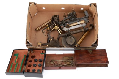 Lot 595 - Collection of Microscope & Optical Spares