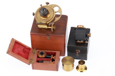 Lot 641 - A Collection of English Microscope Accessories