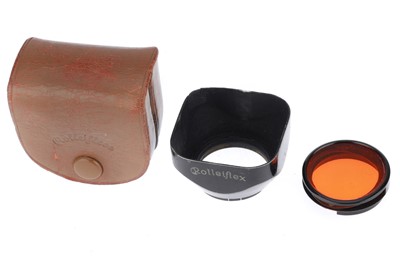 Lot 428 - An Early Rolleiflex Lens Hood & Filter