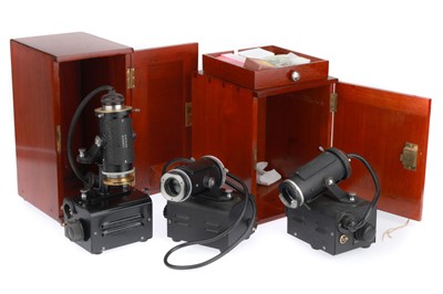 Lot 625 - Collection of 3 Watson Microscope Lamps