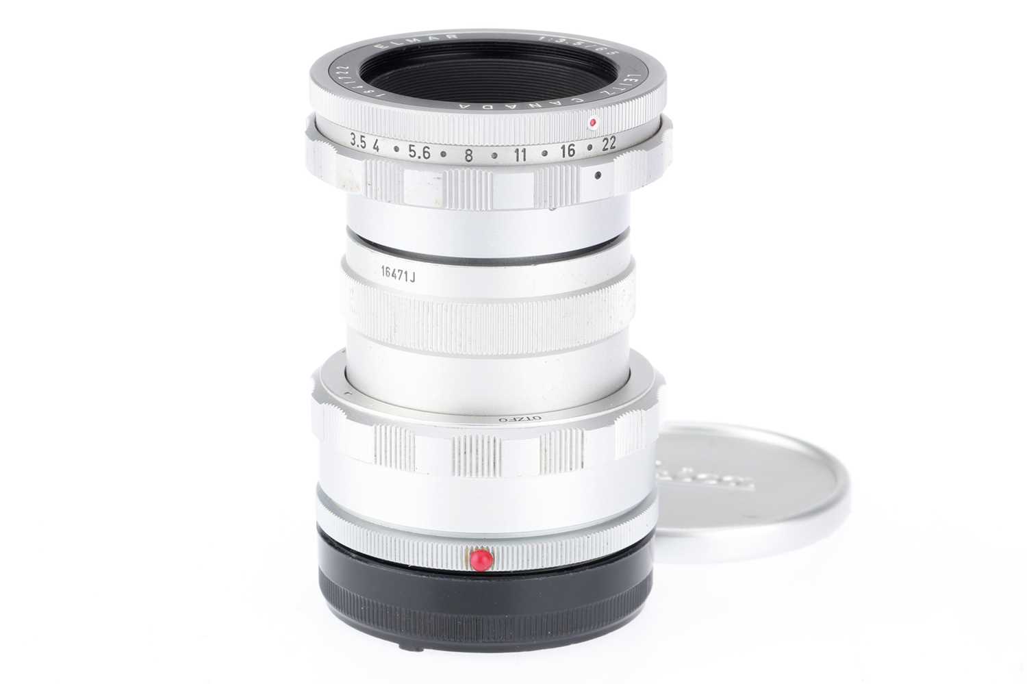 Lot 26 - A Leitz Canada Elmar f/3.5 65mm Lens