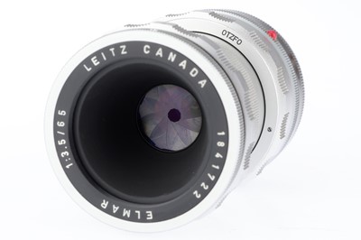 Lot 26 - A Leitz Canada Elmar f/3.5 65mm Lens