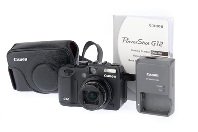 Lot 193 - A Canon Powershot G12 Digital Compact Camera