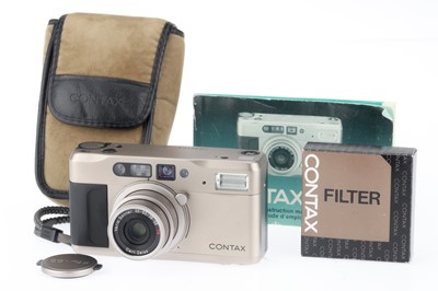 Lot 174 - A Contax Tvs Compact Camera