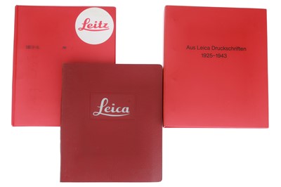 Lot 745 - A Group of Leica Specific Technical Documents