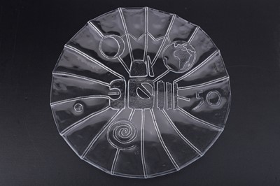 Lot 214A - A Kosta Boda Hasselblad 50th Anniversary Glass Dish