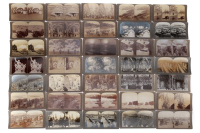 Lot 485 - Large Collection of Mostly Underwood & Underwood, Stereoviews
