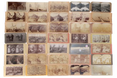 Lot 487 - Large Collection of StereoViews, - various makers