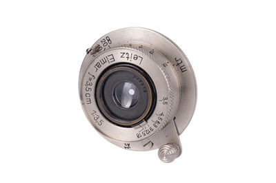 Lot 23 - Leica Nickel Elmar 35mm f/3.5 Wide Angle Lens Outfit