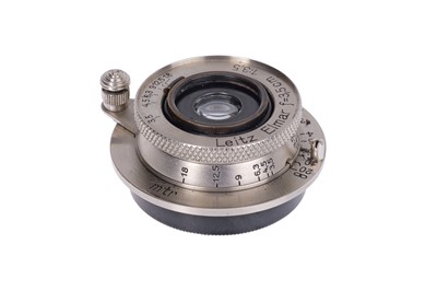 Lot 23 - Leica Nickel Elmar 35mm f/3.5 Wide Angle Lens Outfit