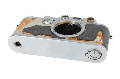 Lot 9 - A Leica IIIc 'Croatian Military' Rangefinder Camera