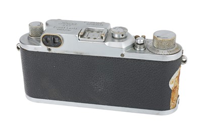 Lot 9 - A Leica IIIc 'Croatian Military' Rangefinder Camera