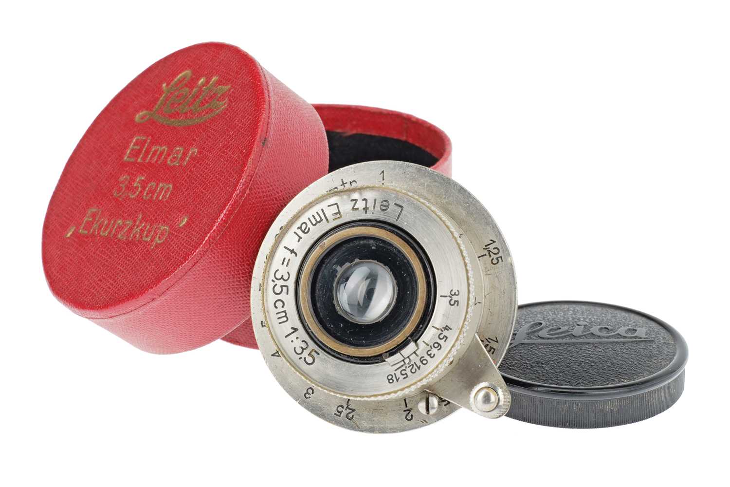 Lot 23 - A Leitz Elmar f/3.5 35mm Lens