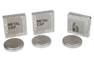 Lot 179A - Three Contax 57GK-54 Lens Caps