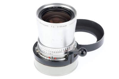 Lot 242 - A Carl Zeiss Distagon f/4 50mm Medium Format Lens