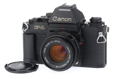 Lot 207 - A Canon New F-1 SLR Camera