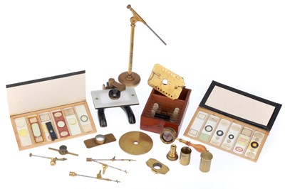 Lot 594 - Microscope Parts & Accessories