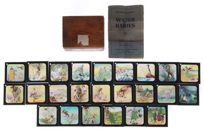Lot 497 - Magic Lantern Slides, Full Set of Water Babies