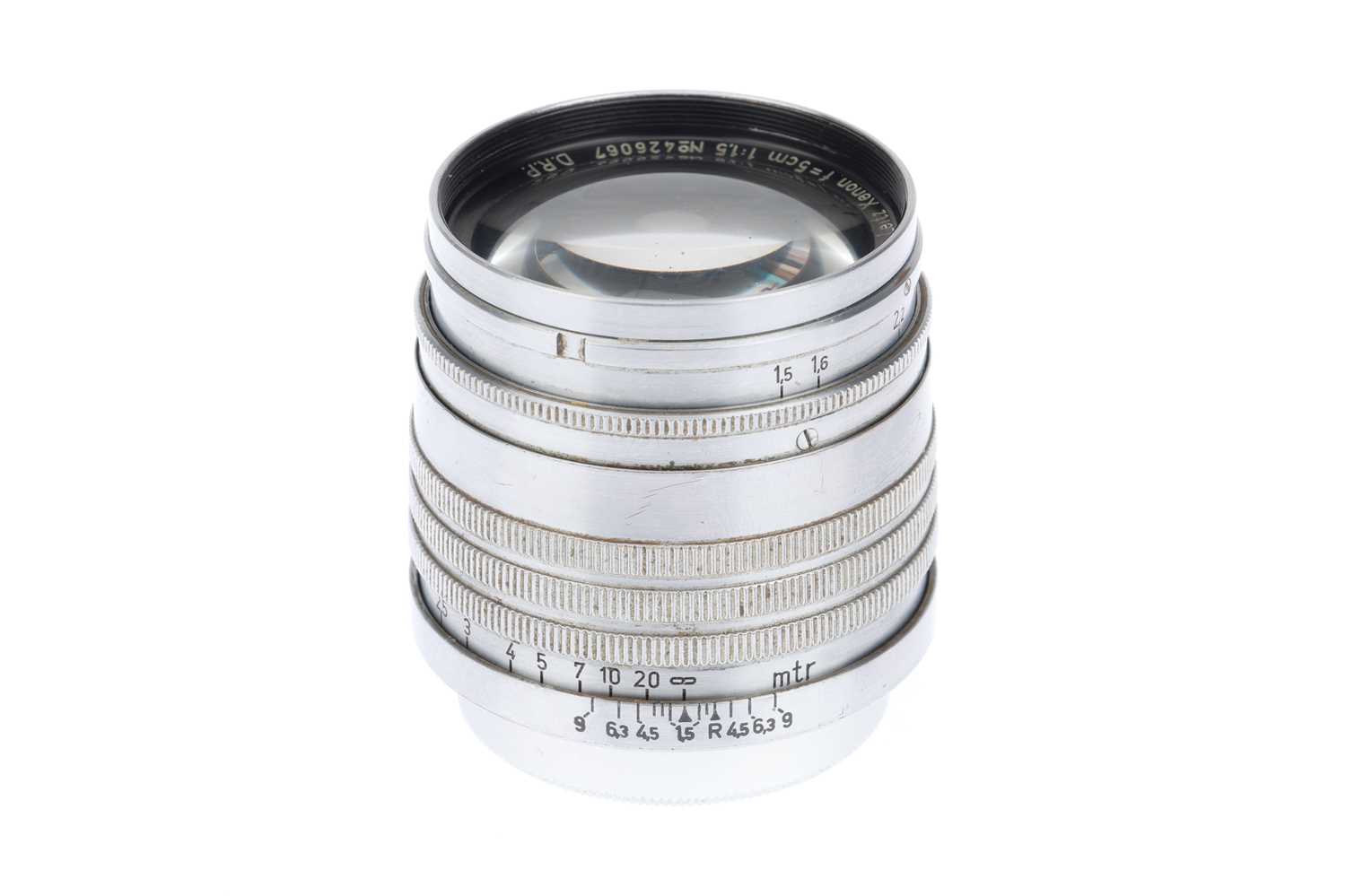 Lot 25 - A Leitz Xenon f/1.5 50mm Lens